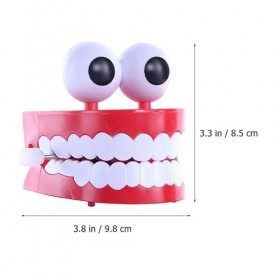 Generic 2 Pièces Pratiques avec Enfants Blague Vent Fête Vent Dentiers Sac Enfants Panier Dents Jouets Remplisseurs pour Prom