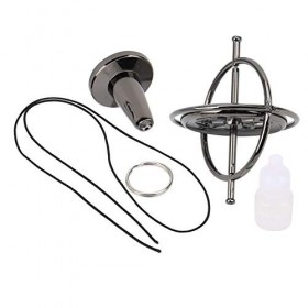 VGEBY Compact Zine Alloy Gyroscope Stress Relief Spinning Top AntiGravity Fingertip Decompression Balance Toy