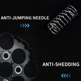 TaoLeLe ShengShou M Horloge Magique Transpsarent Bleu Vitesse Cube Bloc Fidget Cube Jouet pour Enfants et Adultes 3D Puzzle J