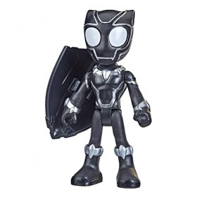 Marvel Hasbro Spidey et Ses Amis fantastiques, Black Panther, Action Figure et 1 Accessoire, pour Enfants à partir de 3 Ans, 