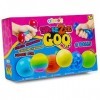 abeec SqueeZee Goo Balls Balle anti-stress à changement de couleur pour enfants 6 x couleurs assorties