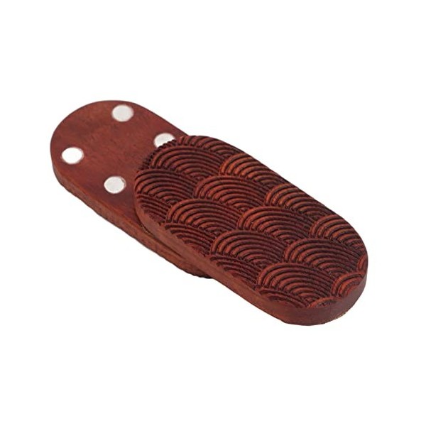 Luqeeg Glissière Magnétique, Toboggan Magnétique en Bois de Santal Rouge Jouets Magnétiques à Glissière Jouet à Glissière Ant