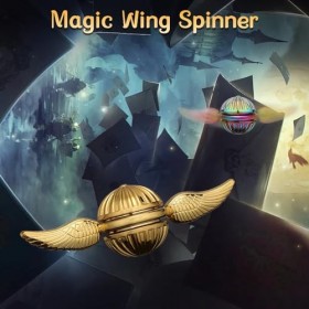 Lot de 2 toupies sensorielles en métal - Gadget rotatif pour le bureau - Soulage le stress - TDAH et lanxiété - Cadeau pour 