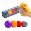 KELZ KIDZ Durable Pull et Extensible Stress Squeeze Ball - Grand et Fun Party Favor Squishy Fidget Toy - Excellent sensoriell