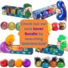 KELZ KIDZ Durable Pull et Extensible Stress Squeeze Ball - Grand et Fun Party Favor Squishy Fidget Toy - Excellent sensoriell