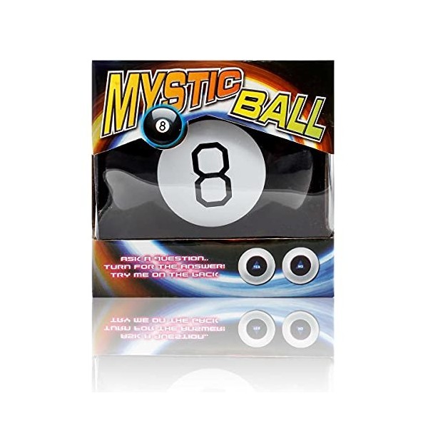 Boule de Cristal Magique Mystic 8 Ball Divination Oracle . Boule de Divination pour fengshui, méditation, guérison par Les Pi