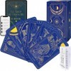 Tarot de Marseille + Livret & E-Book de 196 Pages Tarot Divinatoire en Français Parfait pour Débutant | Voyance, Divination &