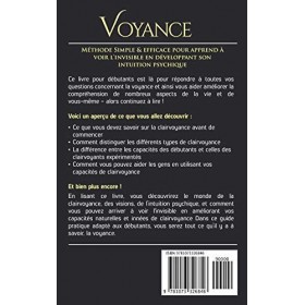 Voyance : Méthode Simple & efficace pour apprend à voir linvisible en développant son intuition psychique: medium ,clairvoy