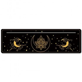 GORGECRAFT Support de Carte de Tarot en Bois de 10 x 3,-5 cm Support DAffichage DAutel de Carte de Tarot en Forme de Recta