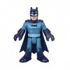 Imaginext - DC Super Friends Batman Défendeur XL Bleu - Grande Figurine Batman Articulée avec Cape de Super-Héros - 25 cm - C