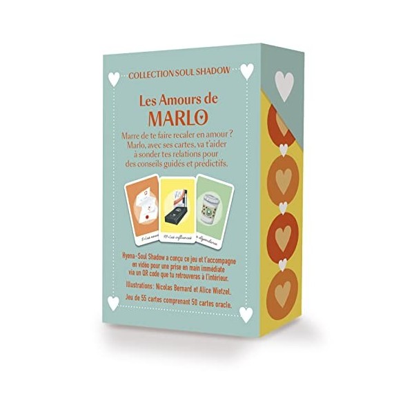 Grimaud – Les Amours de Marlo - Collection Soul Shadow 2 - Oracle divinatoire pour débutants – Oracle vie sentimentale – Cart