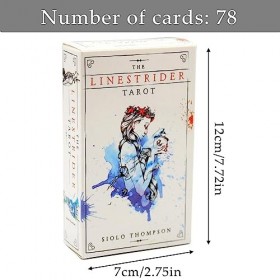 The Linestrider Tarot Deck,Cartes De Tarot,Linestrider Tarot Divinatoire Tarot Divinatoire Tarot Classique Tarot Traditionnel
