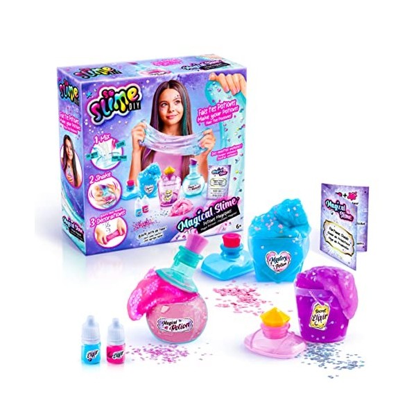 Canal Toys - Magical Slime - Ma Fabrique à Potions Magiques - Chaudron Slime DIY - Dès 6 Ans - SSC 196, Multicolore, 34 x 14 