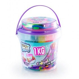 Canal Toys- So Baril Géant Fidget Bucket-1 kg de Slime 4 Couleurs avec Jouets Déstressants-Loisirs Créatifs pour Enfant, CCC 