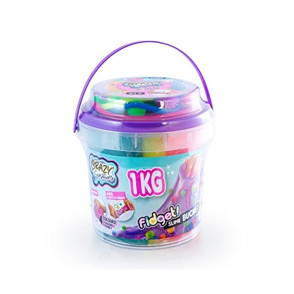 Canal Toys- So Baril Géant Fidget Bucket-1 kg de Slime 4 Couleurs avec Jouets Déstressants-Loisirs Créatifs pour Enfant, CCC 