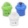 3 Pack Butter Slime,Cloud Slime kit,Fluffy Clay,Slime Enfants Mastic Cadeaux,Slime Faites-Le Vous-m¡§ome Moelleux Cloud Clay 