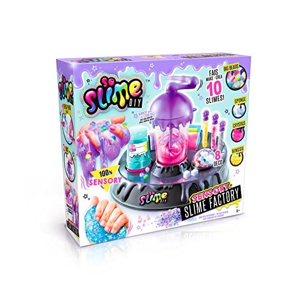 Canal Toys Factory Sensorielle-Fabrique Slime DIY-Dès 6 Ans-SSC 205, Violet