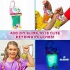 GirlZone Kit de Slime Ma Petite Tarte Mignonne, Slime Déjà Fait, Boite à Slime et Butter Slime pour la Fabrication Slime - Ki