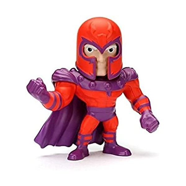 Jada- Figurine Figure de la Collection Metals du Personnage Magneto de X-Men de lunivers Marvel, 97903, Multicolore