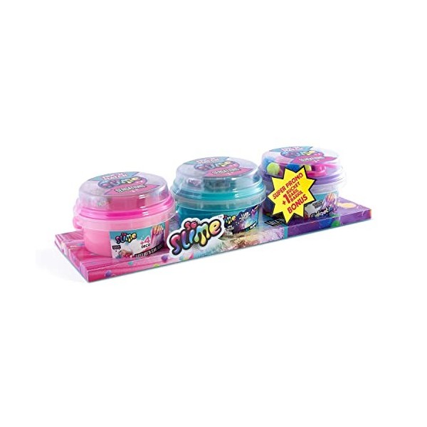 So Slime - Slime Mixin Pack de 3 barils - SSC 220 - Canal Toys