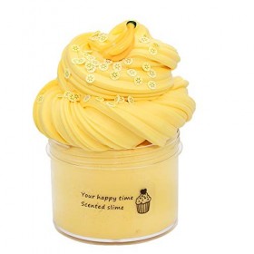 Mastic soulagement du Stress, BESTZY Fluffy DIY Fabrication Slime, Slime Bricolage, Enfants Mastic Jouet Cadeaux, Squishy Put