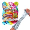 SLIMY Glittzy 90g Argent - Pâte à Modeler Originale Slimy Slime pour Enfants - Le Slime Le Plus Brillant de Tous Les Temps - 