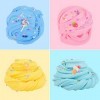 Kit de Slime Fluffy 4 Couleurs, DIY Putty Slime Jouets pour Enfants, Un Cadeau pour Les garçons et Les Filles, Slime Pas Cher