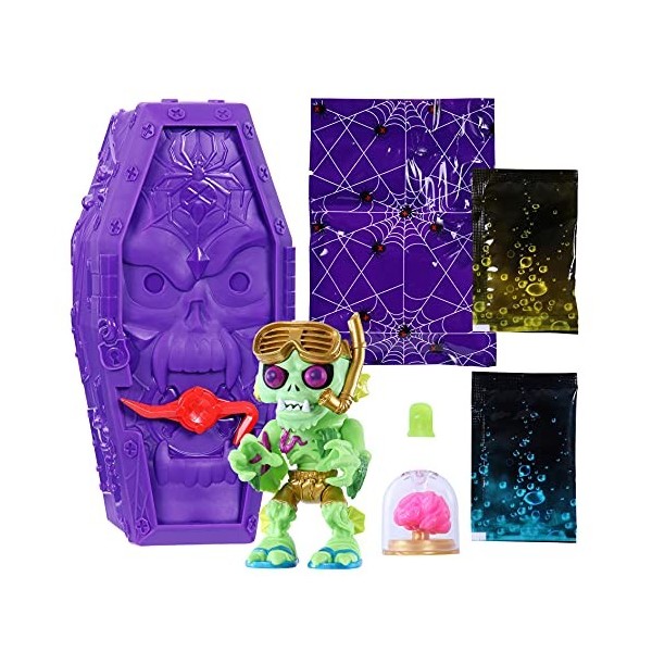 Treasure X Monsters Gold Single Pack Unboxing Toy with Slime and Spider Web Compound 13 Levels of Adventure Will You Find Rea