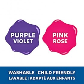 Elmers kit pour slime coloré | Ingrédients pour slime avec colle colorée PVA lavable | Couleurs assorties | Liquide magique 