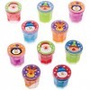 Baker Ross Slime Enfant motif Personnages de Noël - Lot de 10, Jouets pour Enfants FX406 