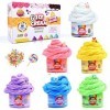 ToysButty Kit de Slime Deja Fait Moelleux Fluffy pour Filles Garçons Pack 6 Beurre Cake Slimes Bricolage, Charmes Glace, Putt