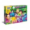 Clementoni - Science et Fun Game - Super Slime Monstres Horripilants, Laboratoire Slime, Jeu Scientifique pour Enfants 8+ Ans