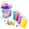 Canal Toys - So Slime - Baril de Slime Fidget - 4 Méga Slime Colorées avec Jouets Déstressants - Loisirs Créatifs pour Enfant