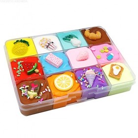 Settoo Slime Kids Set, Poopsie Slime Surprise Cadeaux de bricolage pour filles Jouets super doux et non collant