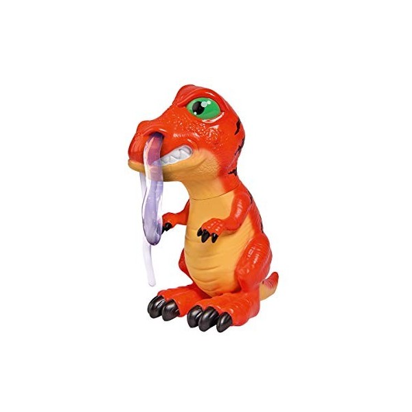 Simba 104344427 T-Rotz, Dino 16 cm, 60 ML de Slime, Appuyez sur Le Mucus par Le Nez du Dinosaure, à partir de 3 Ans