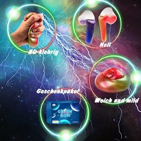 Fluffy Slime Set 12 Pack, Color DIY Galaxy Slime, Kit Slime Antiadhésif Doux pour Enfants, Jouet Anti-Stress Slime Putty pour