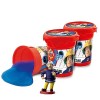 CRAZE Magic Slime Sam Le Pompier Kit Slime Enfant avec Figurine Pompier à lintérieur Pack DE 3 X 150g Slime Deja Fait sans r