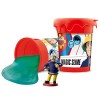 CRAZE Magic Slime Sam Le Pompier Kit Slime Enfant avec Figurine Pompier à lintérieur Pack DE 3 X 150g Slime Deja Fait sans r