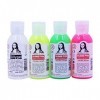 Lot de 3 slimes de 3 couleurs fluo - 4 x 100 ml - Kit Slime DIY Slime - Cadeau pour les enfants - Colle Slime avec activateur