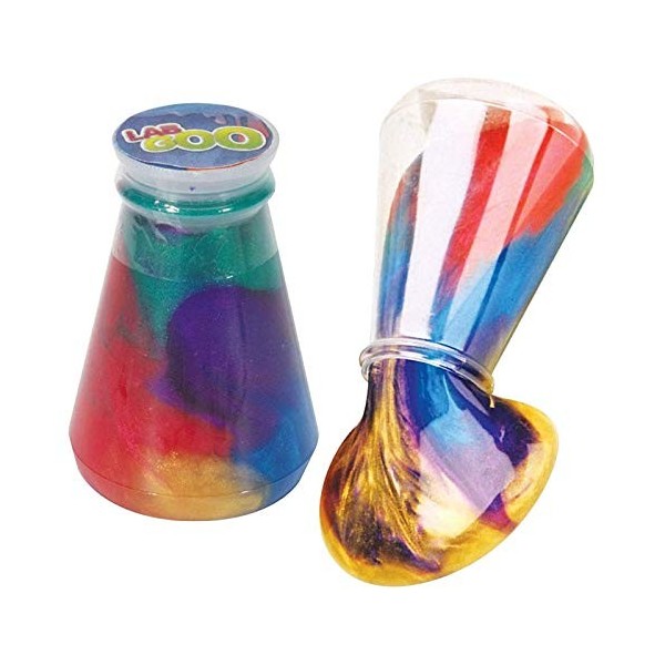 GiftLocalUK Rainbow Slime in Flask