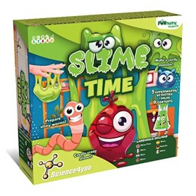 Science4you Slime Kit - Fabrique de Slime pour Enfants - Faites Votre Slime Fluffy et Activités Manuelles avec Slime - Jeu Éd