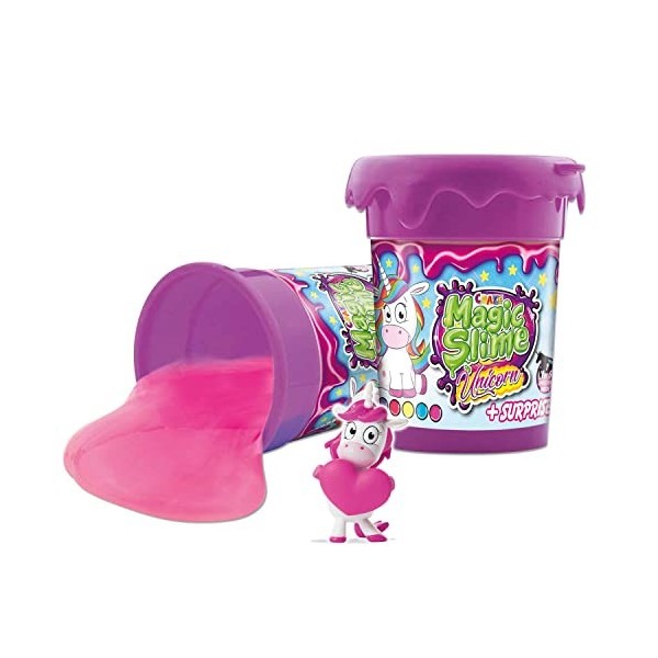 CRAZE Magic Slime Licorne Enfants 3X Slime Licorne Slime pour Chambre denfant fête denfants Rose Rose Goo Fun, bundle17234