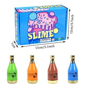 Bricolage Moelleux Slime Moelleux Slime Jouets Beaux Nuages de Couleur Slime Squishy Putty Parfumé Doux Moelleux Soulagement 