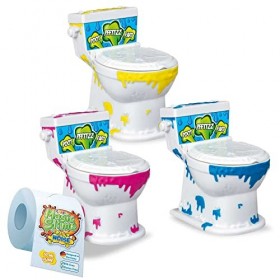 CRAZE Magic Slime Noise 3X Slime Toilettes Effet Pet, Slime pour Enfants, Multicolore 31070