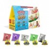 Zimpli Kids - Pack Mega Baff pour Jouer à lheure du Bain - Comprend 4 x Gelli Baff, 2 x Slime Baff & 6 x Crackle Baff, biodé