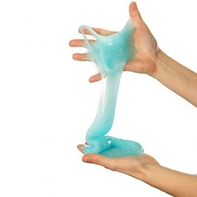 Nice Group - Slime Set Clear Glue pour Enfants avec 6 colles de 180 ML et Couleurs Jaune, Orange, Rose, Bleu Clair, Violet, V