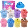 Kit de slime au beurre de dinosaure pour filles et garçons enfants à partir de 34567 ans, comprend des jouets dinosaures et d