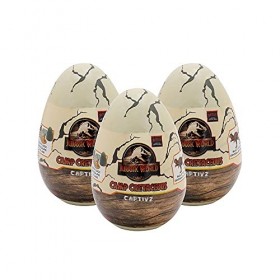 Rocco Giocattoli - Jurassic World Captiviz Slime Egg 3 Pack