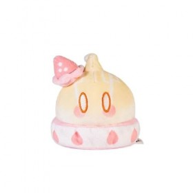 Genshin Impact Peluche Slime Sweets Party Series Mutant Electro Slime Strawberry Cake Style 7cm