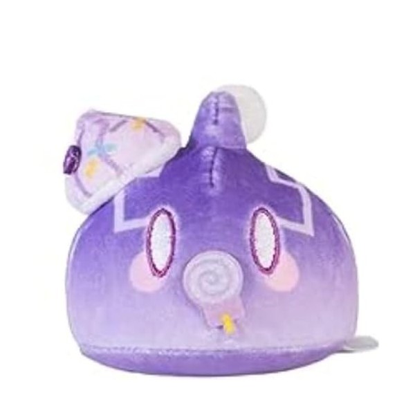 MiHoYo Genshin Impact Peluche Slime Sweets Party Series Electro Slime Blueberry Candy Style 7cm